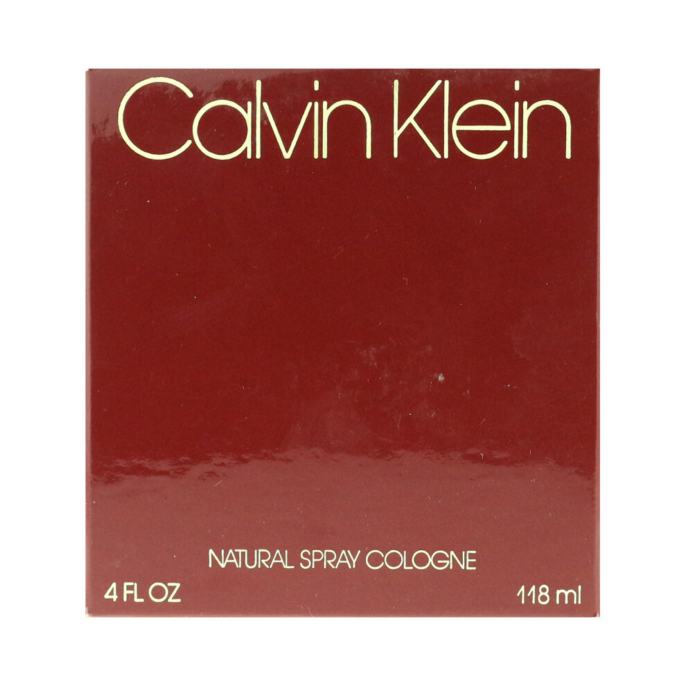 CALVIN KLEIN 1980 RED FOR WOMEN 4.0Oz/118ml Original Formula