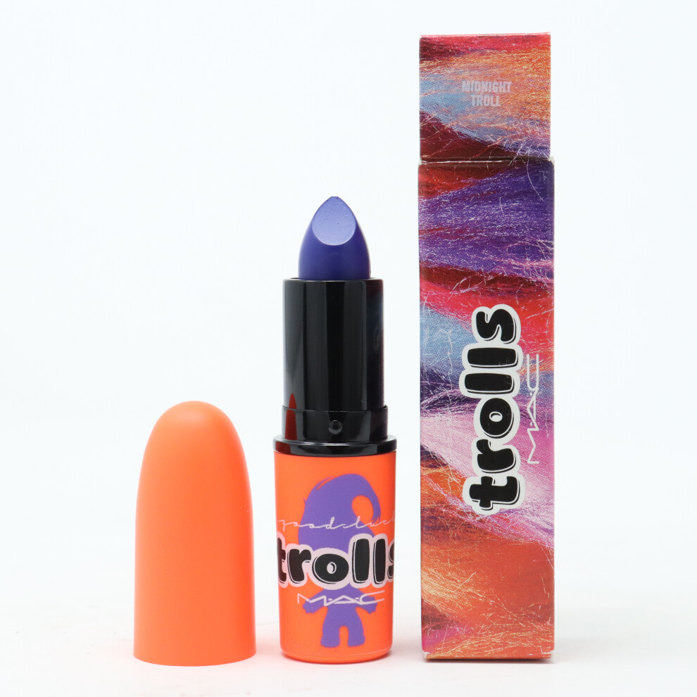 Mac Lipstick/Good Luck Trolls 0.1oz/3g New In Box