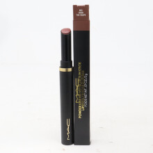 MAC Cosmetics Powder Kiss Velvet Blur Slim Stick Feuchtigkeitsspendender Matten Lippenstift Farbe Over the Taupe