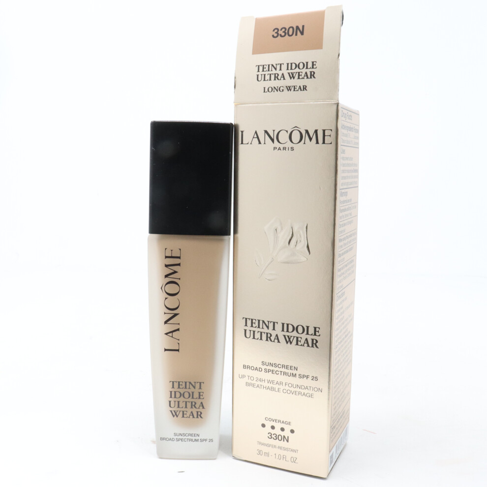 (330N) Lancome Teint Idole Ultra Wear Spf25 Foundatin  1.0oz/30ml New With Box