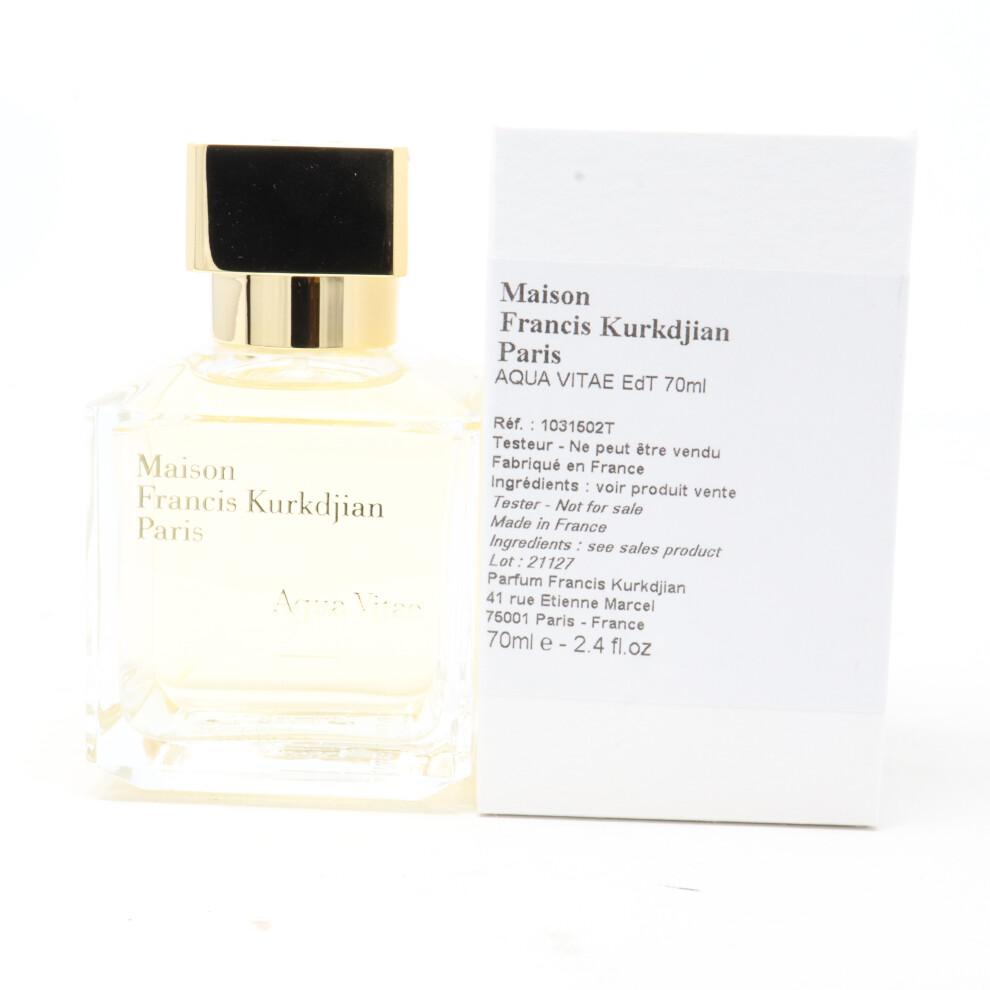 Aqua Vitae by Maison Francis Kurkdjian Eau De Toilette 2.4oz Spray New