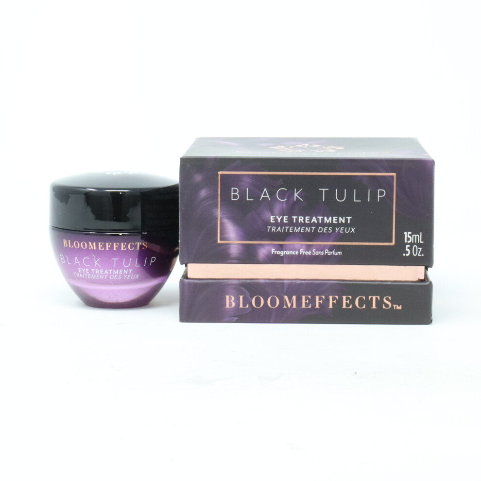 Bloomeffects Black Tulip Eye Treatment  0.5oz/15ml New With Box