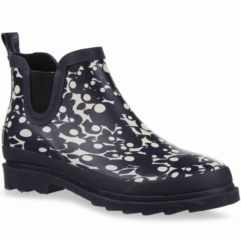 (4 UK, Berry Blue) Regatta Womens Cosy Ankle Floral Wellington Wellies Boots