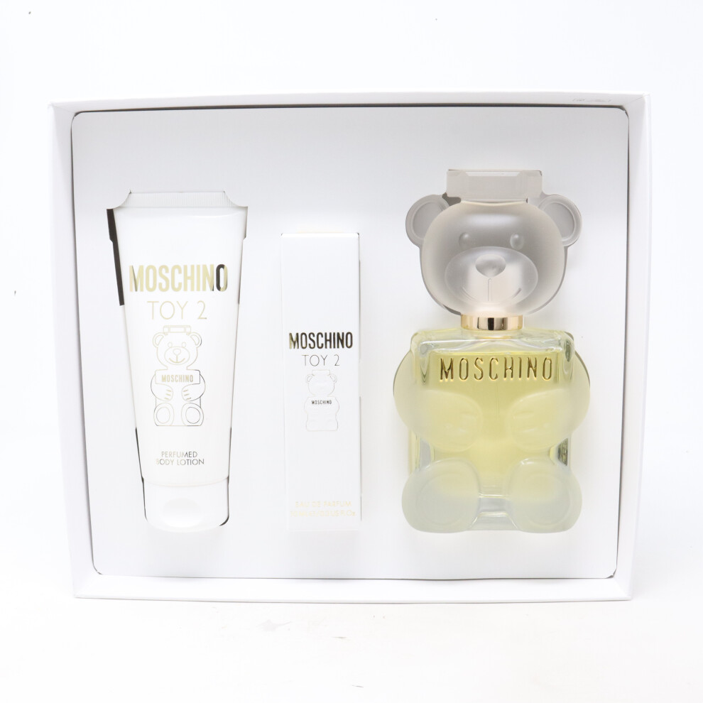 Moschino Toy 2 Eau De Parfum 3- Pcs Set  / New With Box