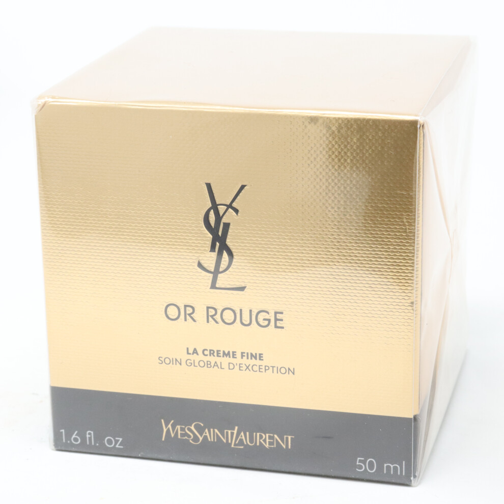 Yves Saint Laurent Or Rouge La Creme Fine  1.6oz/50ml New With Box