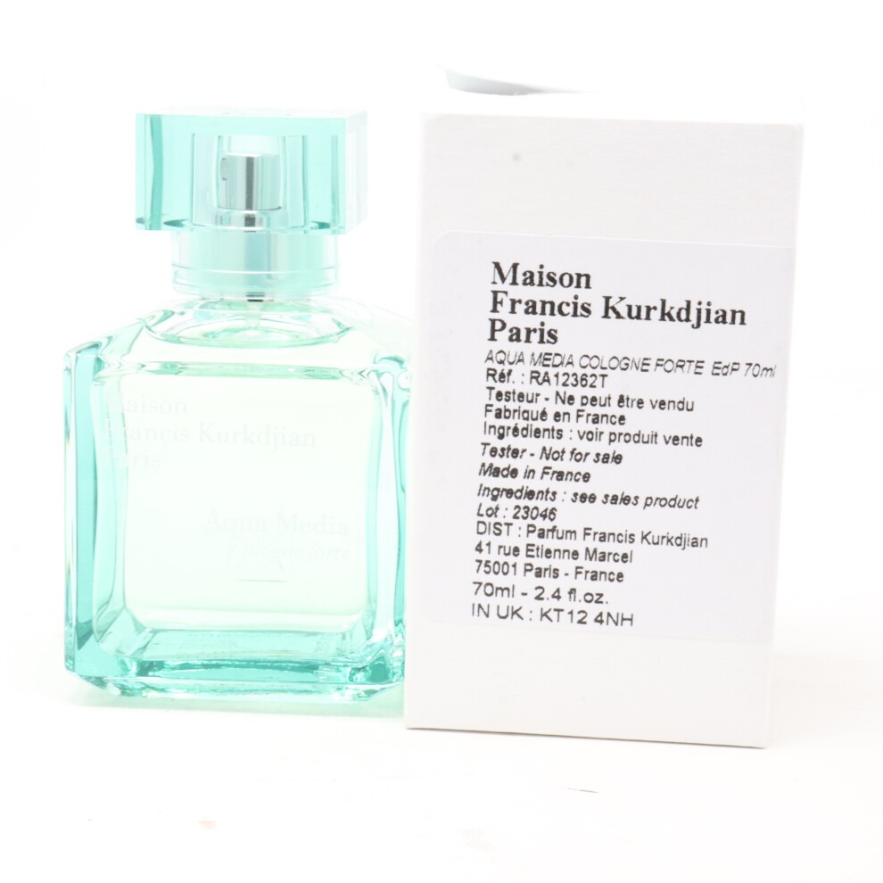 Aqua Media Cologne Forte by Maison Francis Kurkdjian Eau De Parfum 2.4oz New