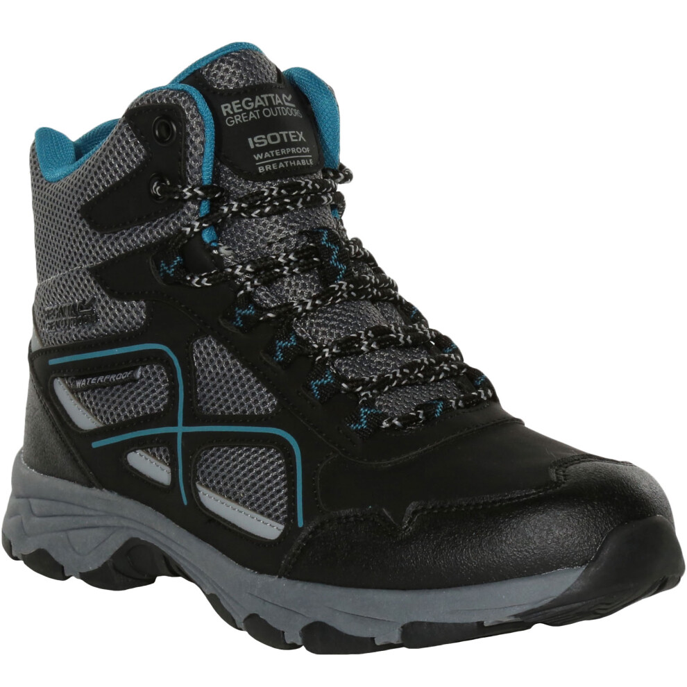Regatta (3 Uk, /Deep Lake) Womens Lady Vendeavour Isotex Waterproof Walking Hiking Boots Black