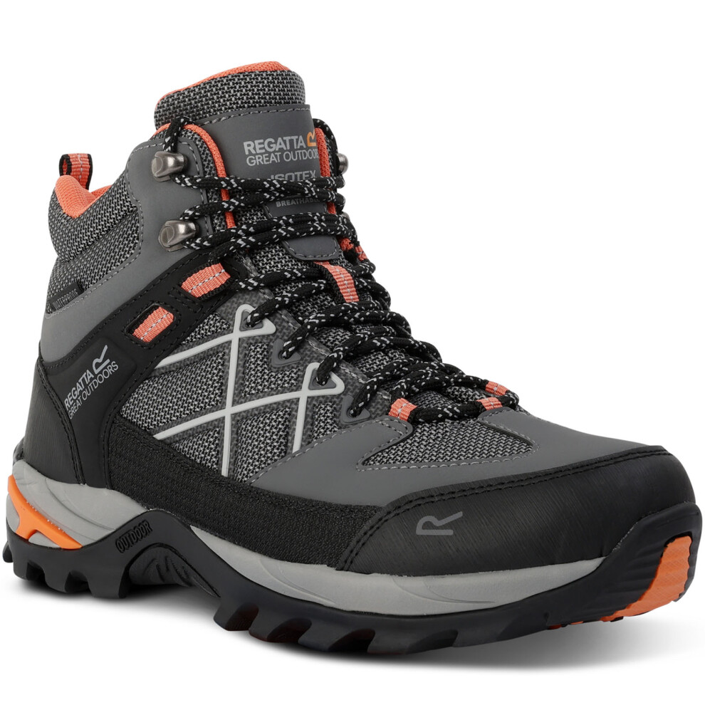 Regatta Women's Samaris Iii Walking Boots - Grey UK Size 7 - Image 8