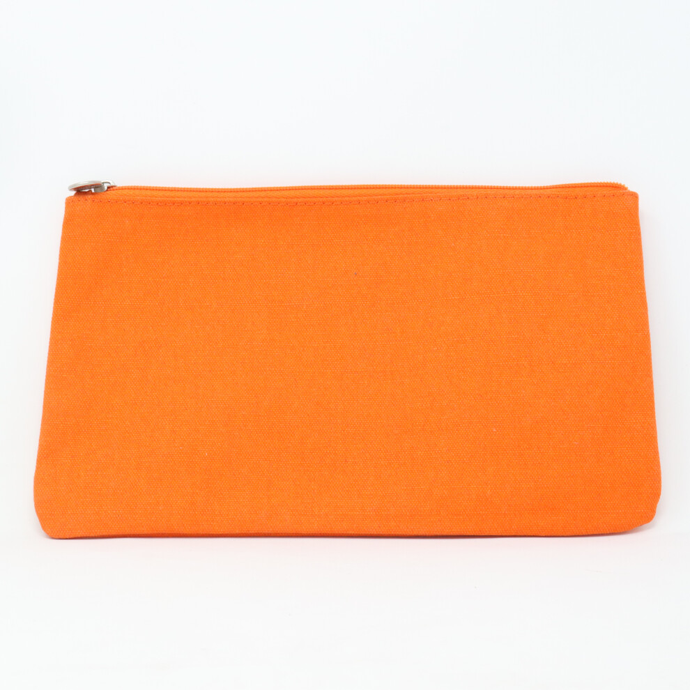 Origins Orange Cosmetic Bag  / New