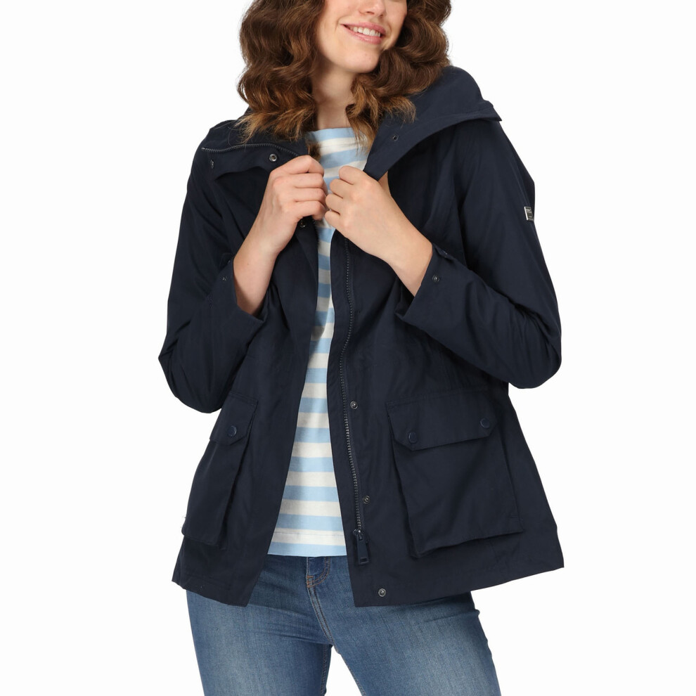 (10, Navy) Regatta Womens Novalee Giovanna Fletcher Collection Waterproof Jacket Coat