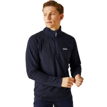 (XL, Nightfall) Regatta Mens Montes Lightweight 1/2 Zip Mini Stripe Outdoor Fleece Pullover