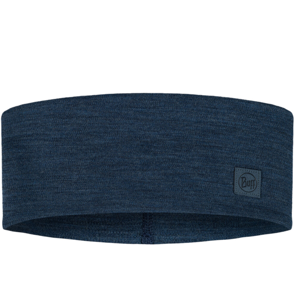 Buff (One Size, Night Blue) Unisex Winter Warm Merino Wool Heavyweight Headband