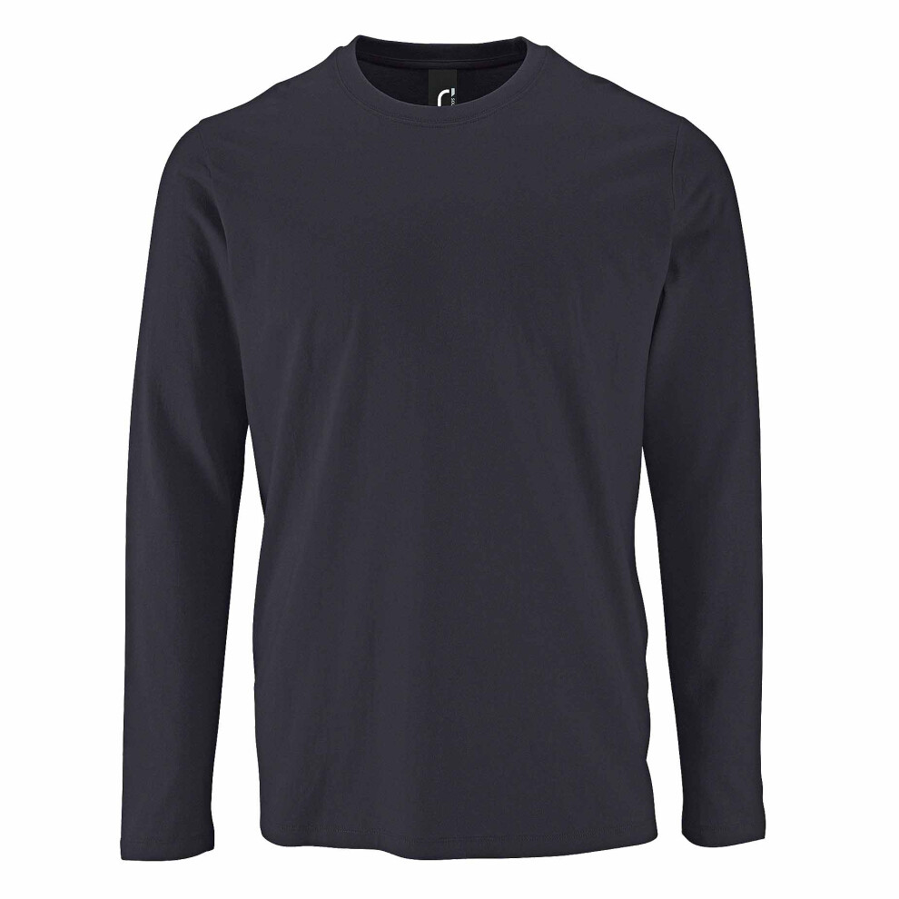 Sols Men's Grey (3Xl, Mouse ) Imperial Long Sleeve T-Shirt