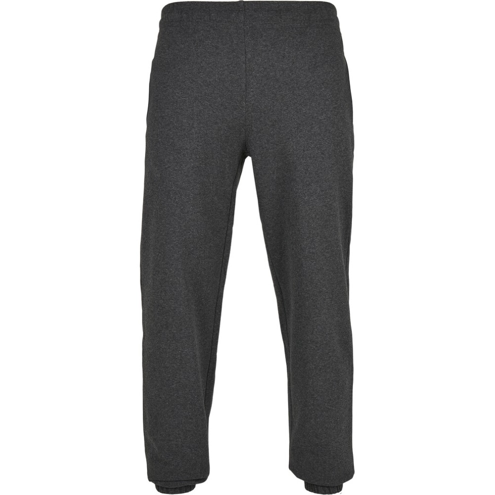 (5XL, Charcoal) Build Your Brand Unisex Adult Basic Jogging Bottoms-image-OPC-P86YYMZ-NEW