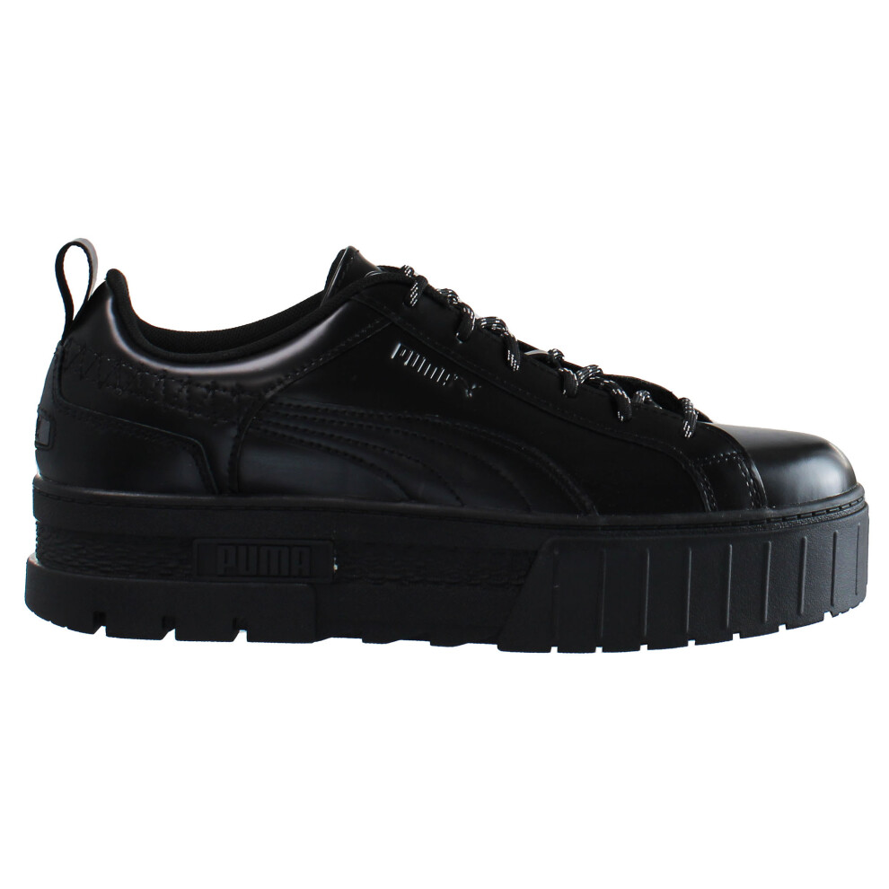 (4) Puma x Dua Lipa Mayze Flutur Lace-Up Black Synthetic Womens Trainers 388013_01 (UK )