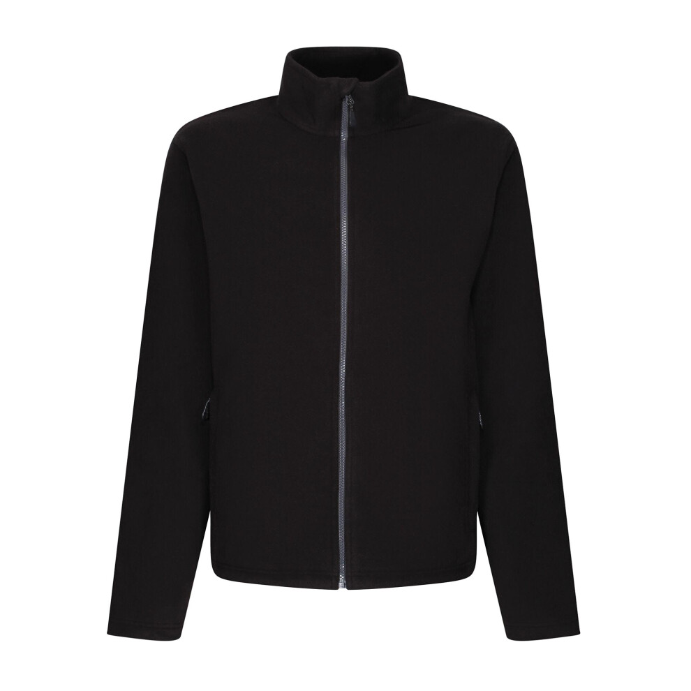 (L, Black) Regatta Mens Honestly Made Fleece Jacket