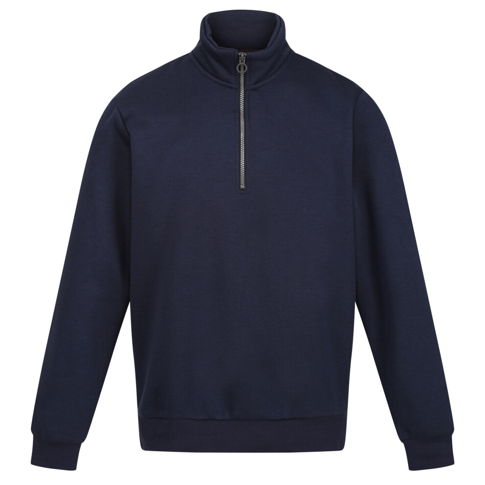 (XL, Navy) Regatta Mens Pro Quarter Zip Sweatshirt