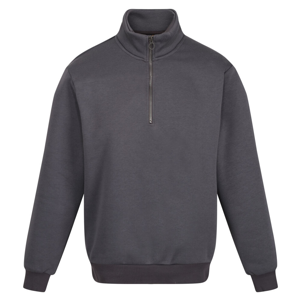 (XXL, Seal Grey) Regatta Mens Pro Quarter Zip Sweatshirt