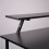 (Black) L Computer Desk with Self Corner Desk Work Table 4
