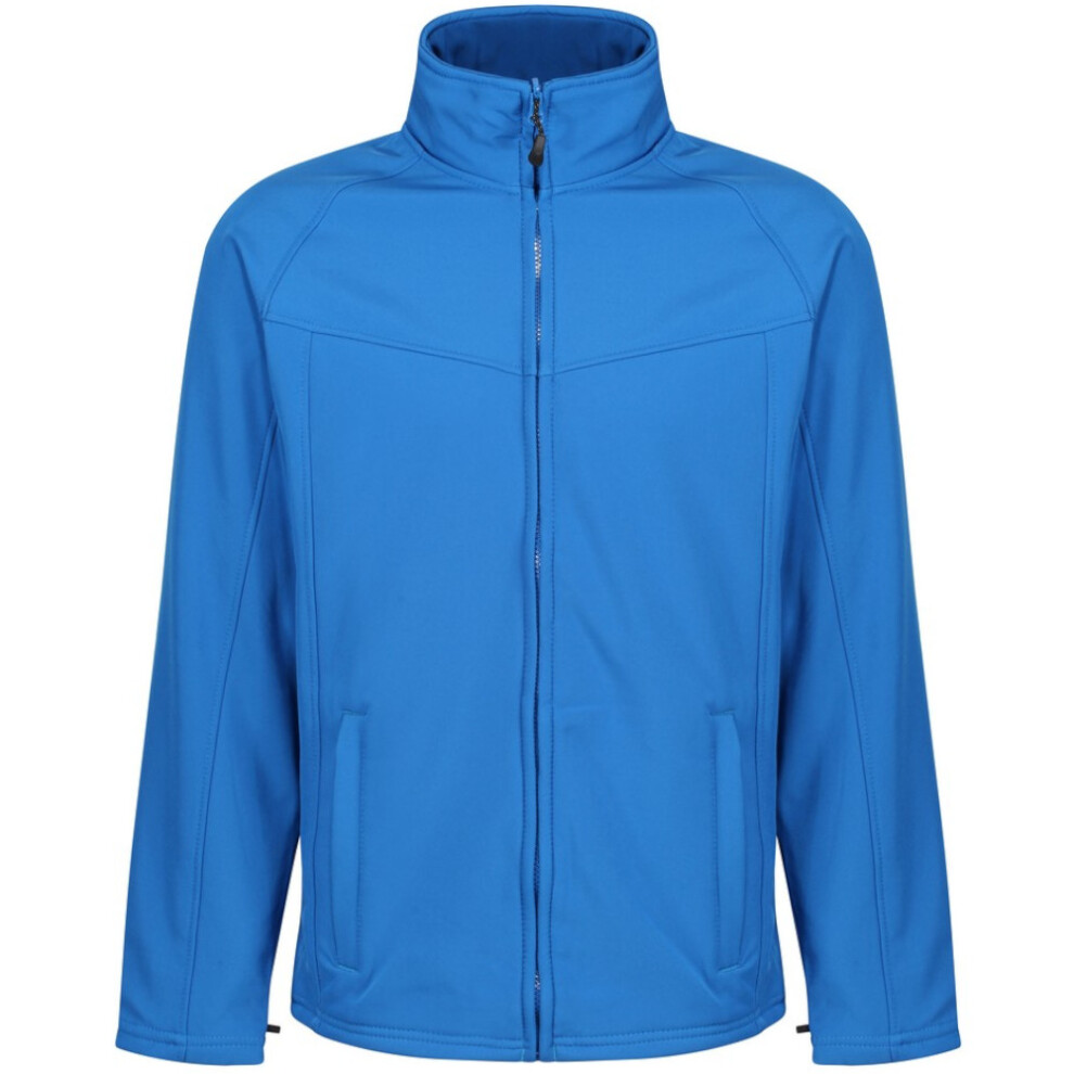 (S, Oxford Blue) Regatta Uproar Mens Softshell Wind Resistant Fleece Jacket