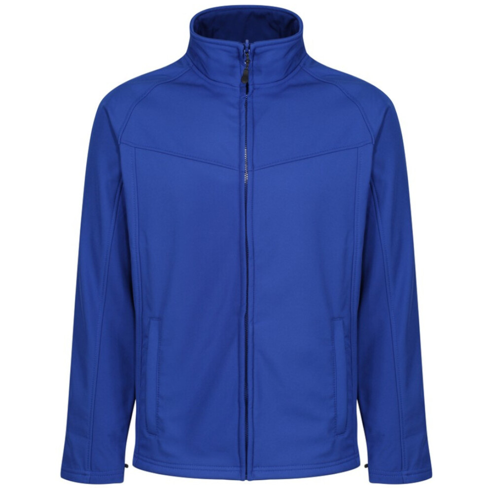 (XS, Bright Royal Blue) Regatta Uproar Mens Softshell Wind Resistant Fleece Jacket