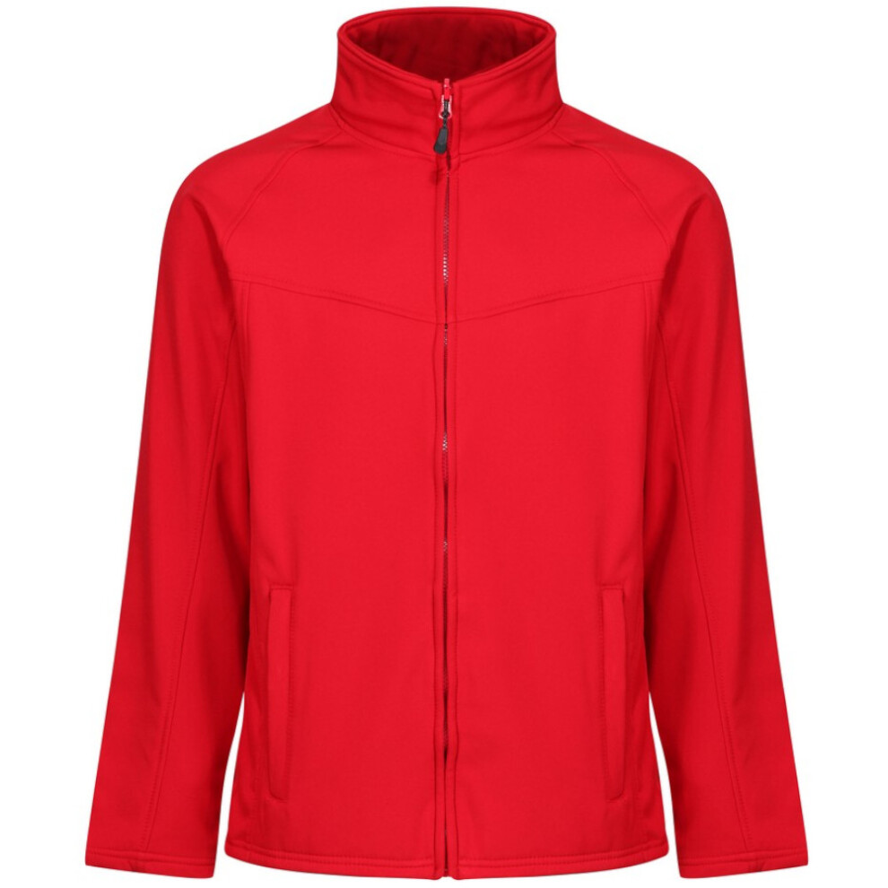 (XL, Classic Red) Regatta Uproar Mens Softshell Wind Resistant Fleece Jacket