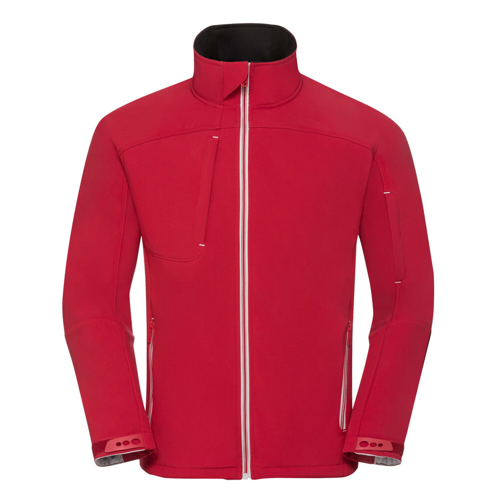Russell Men's Red , Classic ) Bionic Softshell Jacket Xxxl