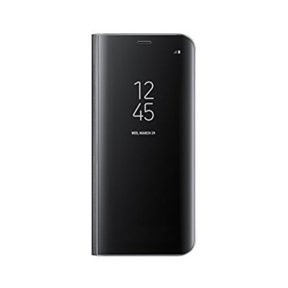 Mirror Flip Leather Case Clear View Smart Cover For Samsung Galaxy S8 Plus Black Cases Covers & Skins