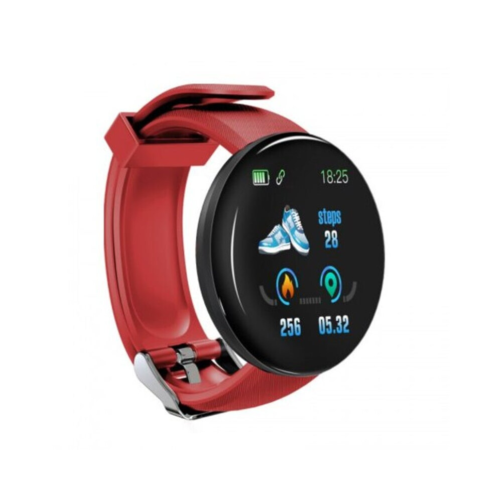 Smart Band Bluetooth Sport Fitness Tracker Waterproof Inteligent Bracelet Smartwatch Red