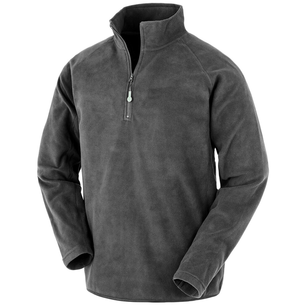 (XL, Grey) Result Genuine Recycled Mens Fleece Top