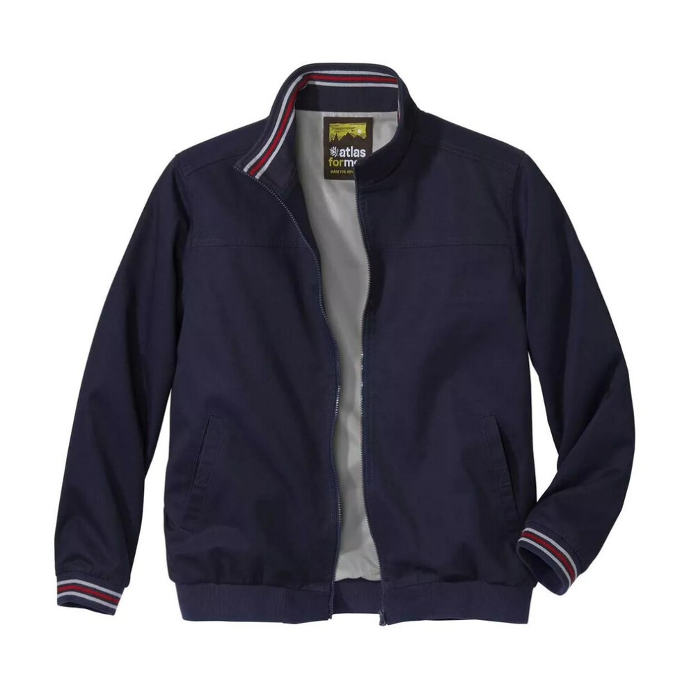 (XL, Navy) Atlas For Men Mens Twill Jacket 