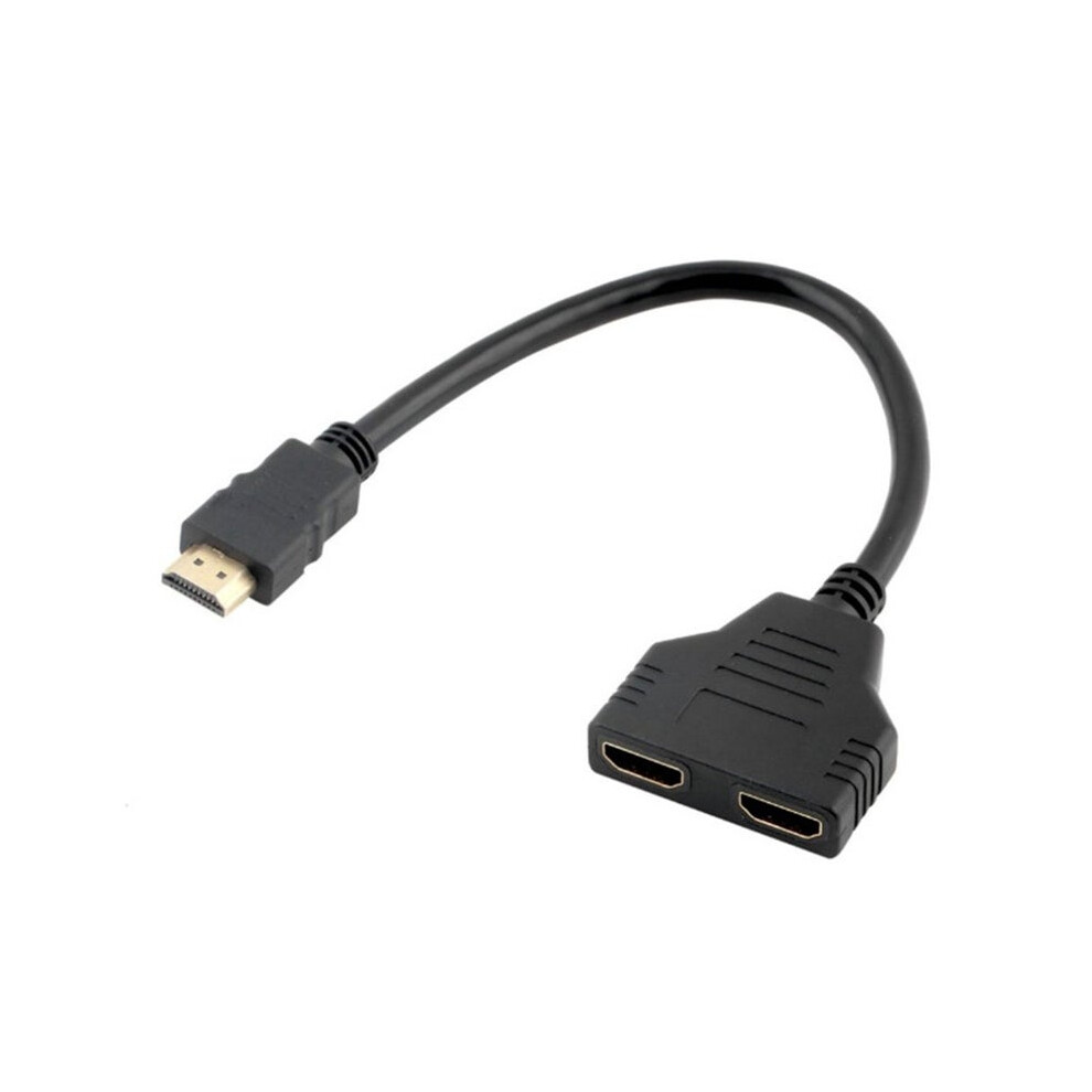 Hdmi Cable Adapter 1.4B Splitter In 2 Out Connector Port Hub Male To Female