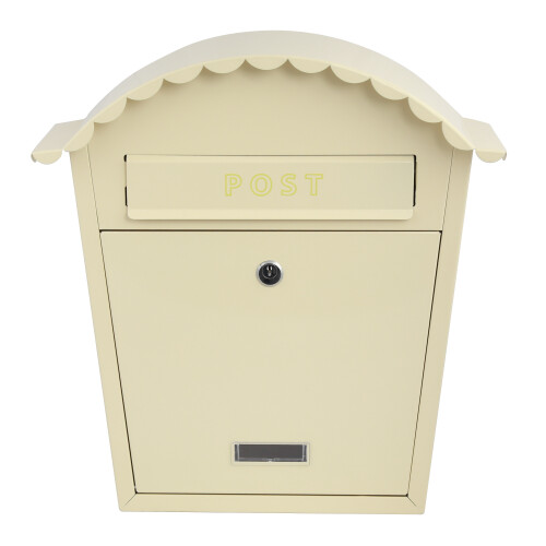 EMtronics (Cream) EMtronics Stainless Steel Wall Mountable Post Box