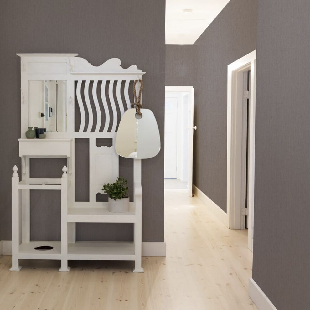 Superfresco Easy Calico Mushroom Textured Plain Paste the Wall Wallpaper