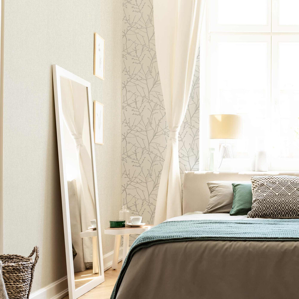 Superfresco Easy Calico Stone Textured Plain Wallpaper