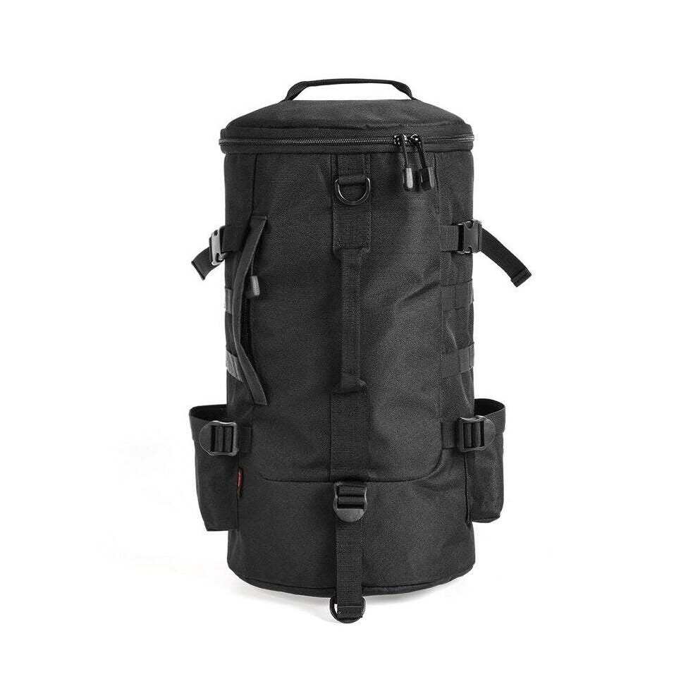 Black Outdoor Multi Purpose Backpack Travel Hiking Fishing Tackle Bag Tackle Boxes & Bags-image-OPC-P8FK6JC-NEW