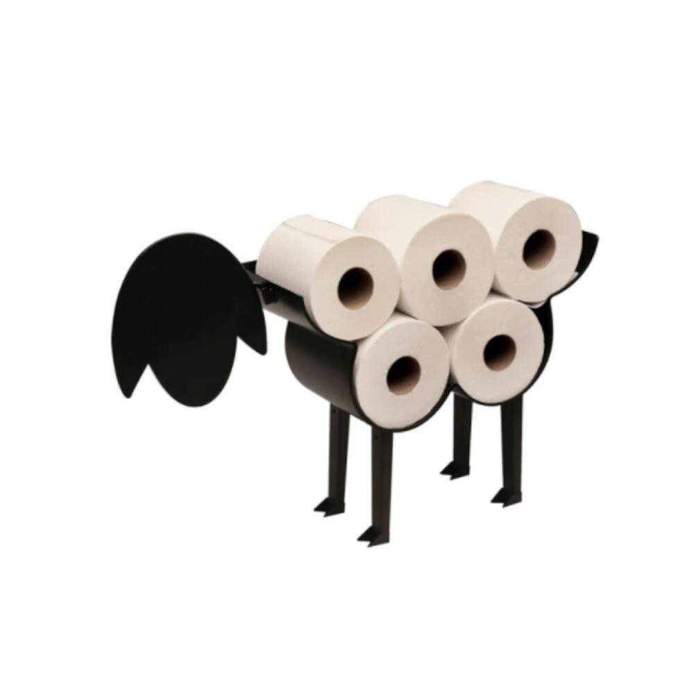 Cute Metal Sheep Free Standing Or Wall Mounted Toilet Roll Holder Toilet Paper Holders & Storage-image-OPC-P8FK5JF-NEW