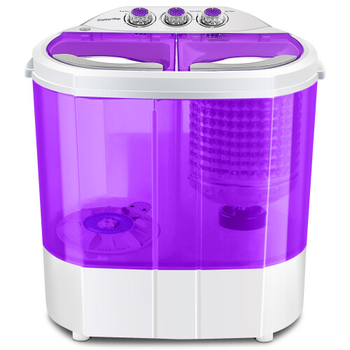 Electric Mini Portable Compact 3.6KG Washer Washing Machine Spin Dryer 1