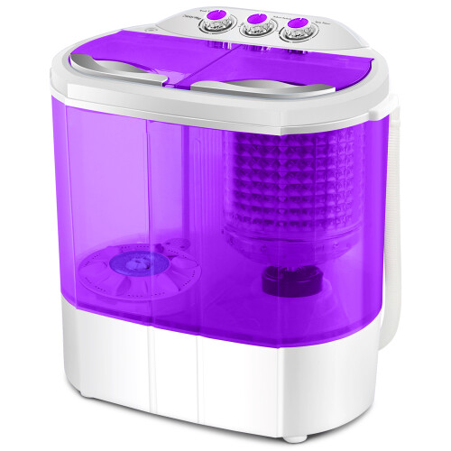 Electric Mini Portable Compact 3.6KG Washer Washing Machine Spin Dryer
