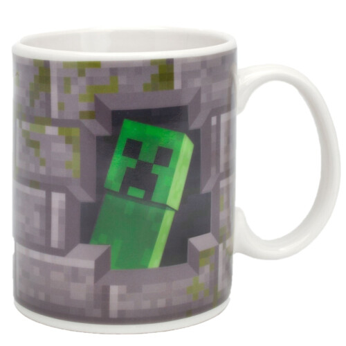 Minecraft Minecraft Creeper Heat Changing Mug