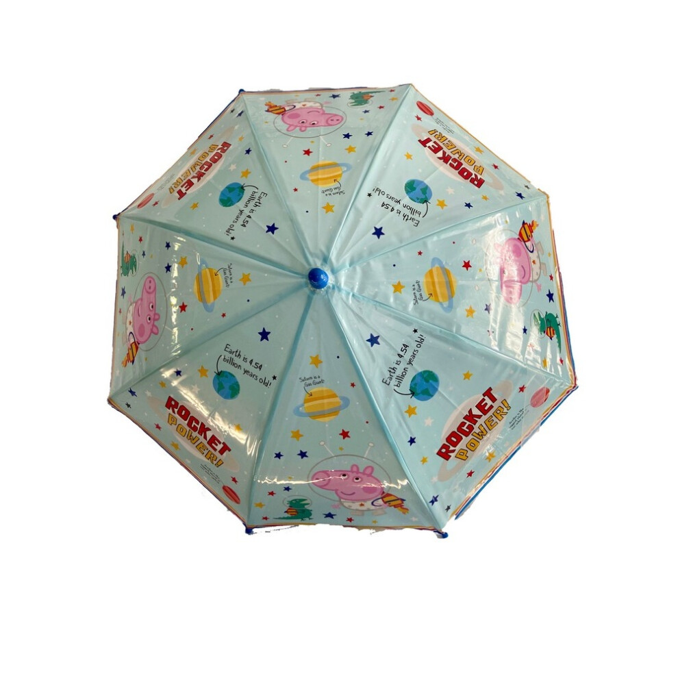 Peppa Pig Childrens/Kids Rocket Power Umbrella