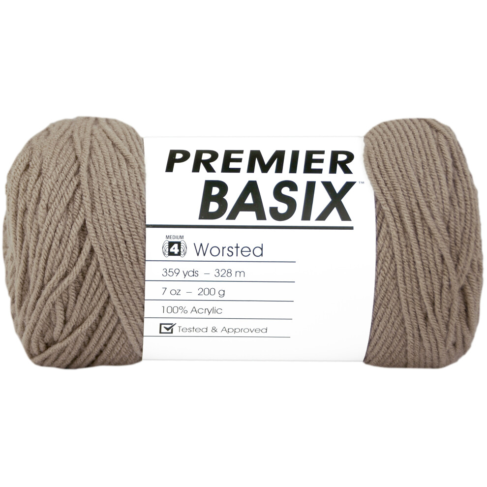 Premier Basix Yarn-Taupe 1115-34