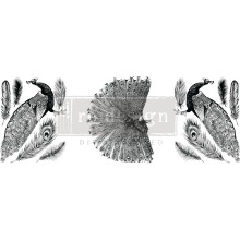 Prima Marketing Re-Design Decor Transfers 8.5"X11" 3/Sheets-MiddyRegal Peacock RE659295