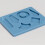 Stampo in silicone Sculpey per gioielli geometrici 2