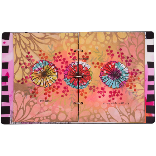 Art By Marlene Bold & Bright Clear StampsNr. 122, Floral Simplicity