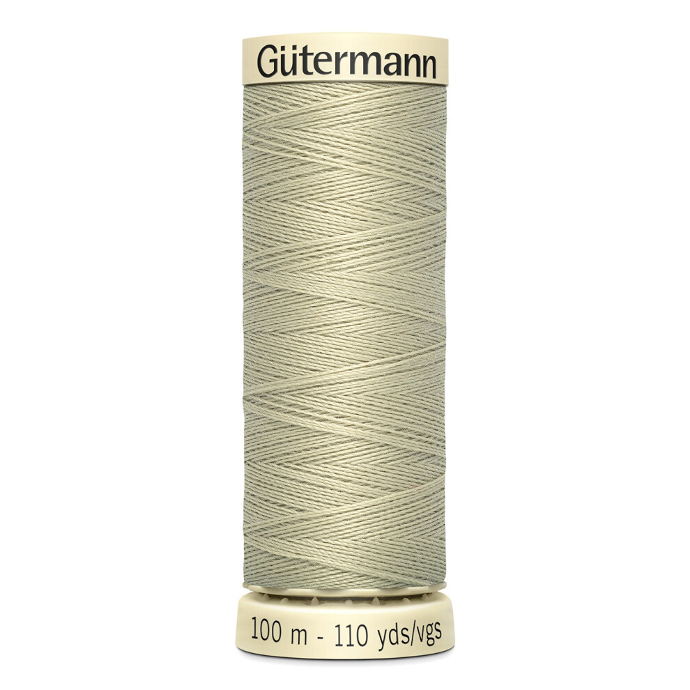 Gutermann Sew-All Thread 110yd-Cornsilk 100P-522