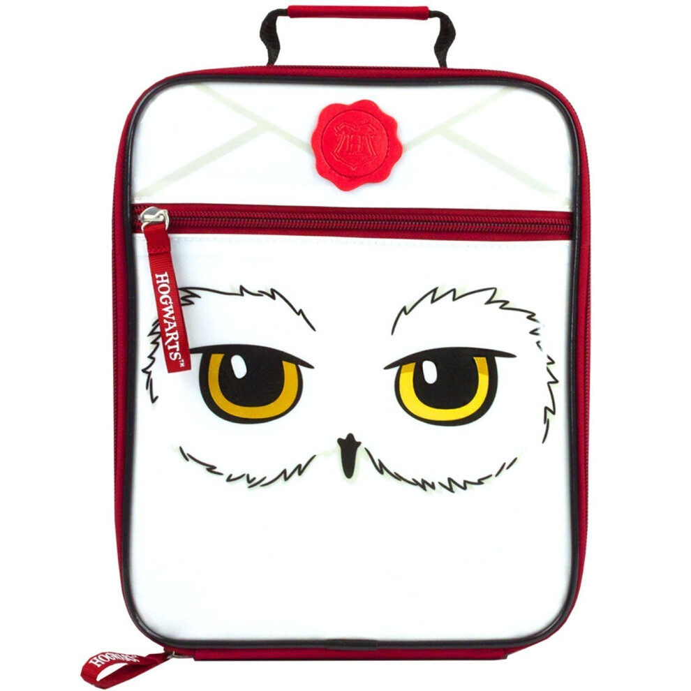 Harry Potter Owl Hedwig Lunch Bag Red