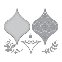Spellbinders Etched Dies-Stitched Ornament S41231