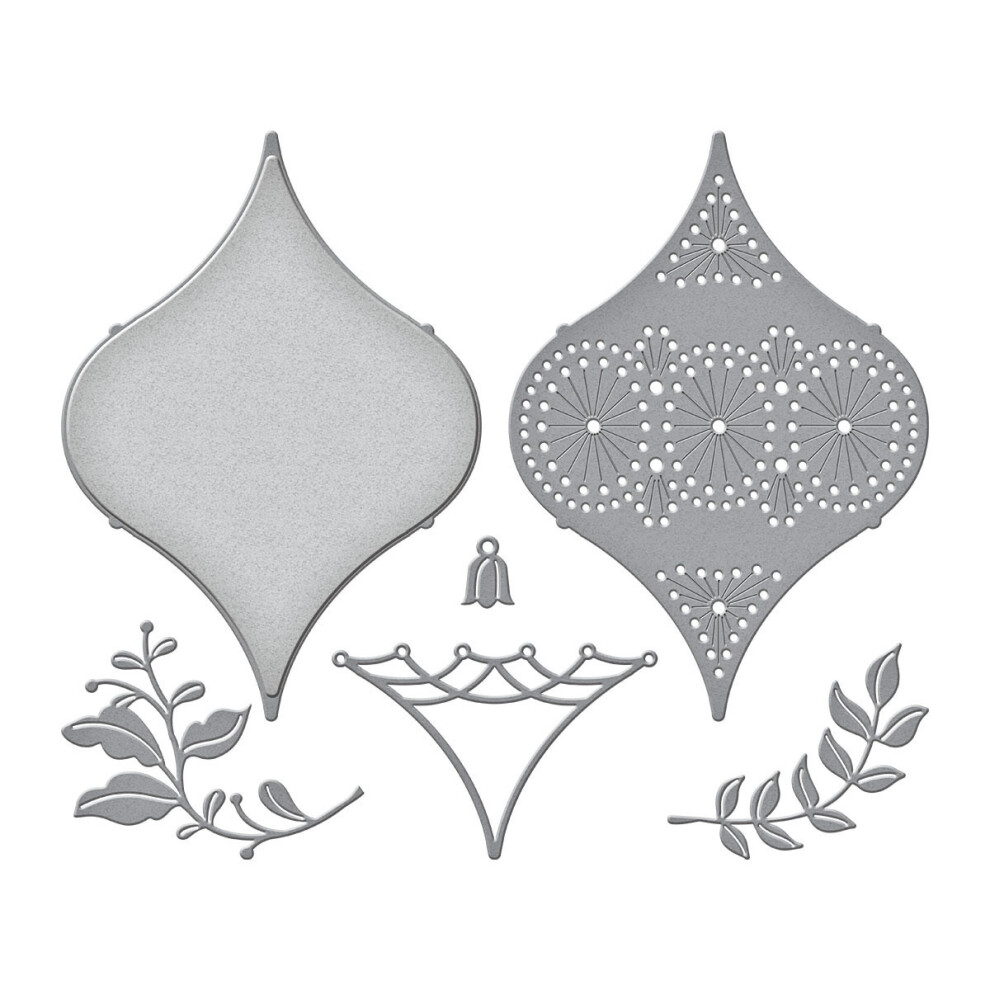 Spellbinders Etched Dies-Stitched Ornament S41231