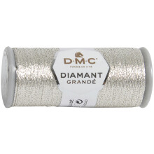 DMC Corporation DMC Diamant Grande Metallic Thread 21.8yd-Light Silver Embroidery Tilbeh?r GDG-MY-1286